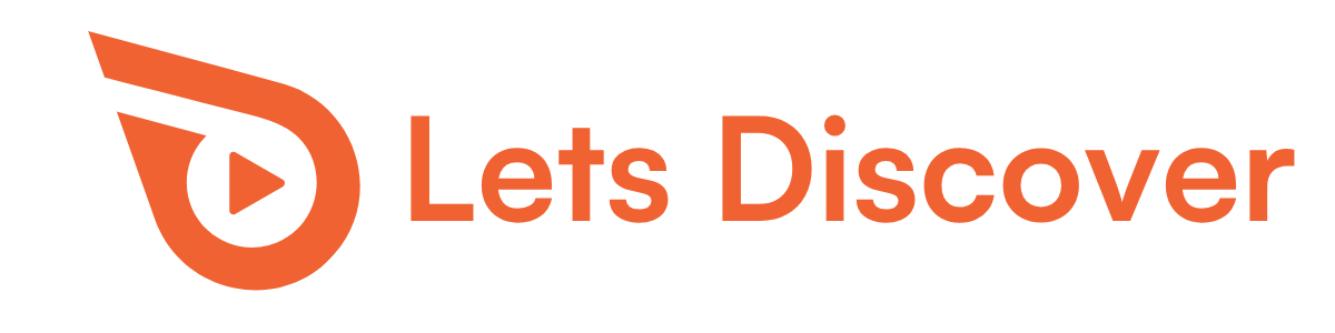 Lets Discover: Horizontal wordmark