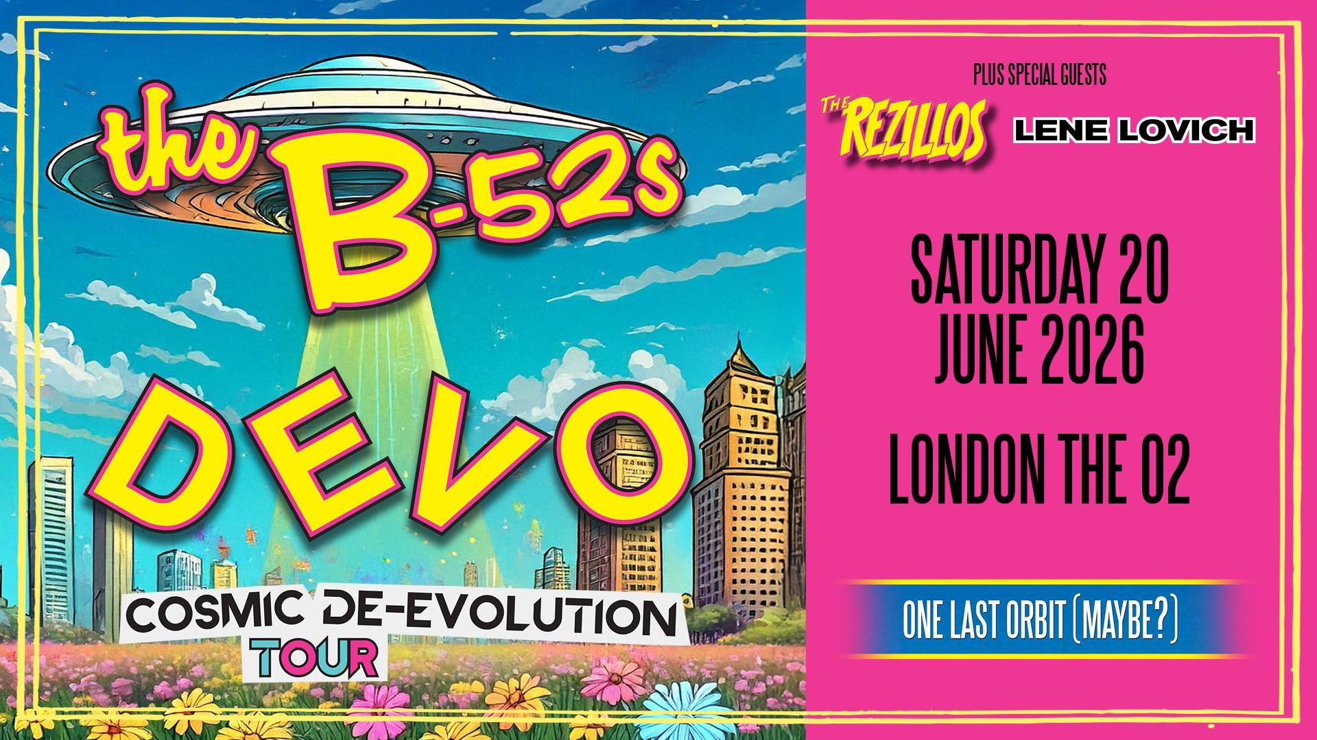 The B-52's and Devo: Cosmic De-Evolution Tour