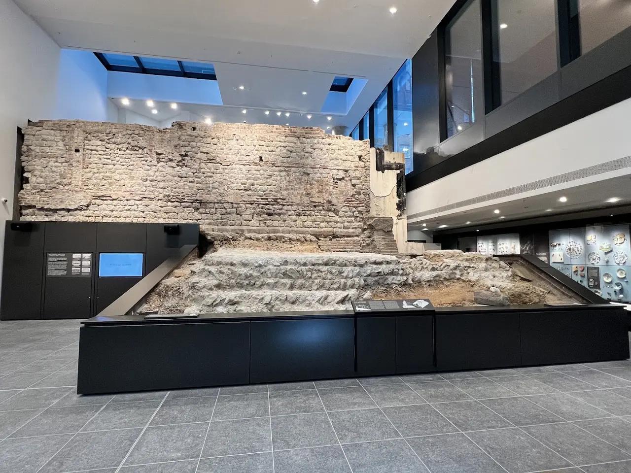City Wall at Vine Street
