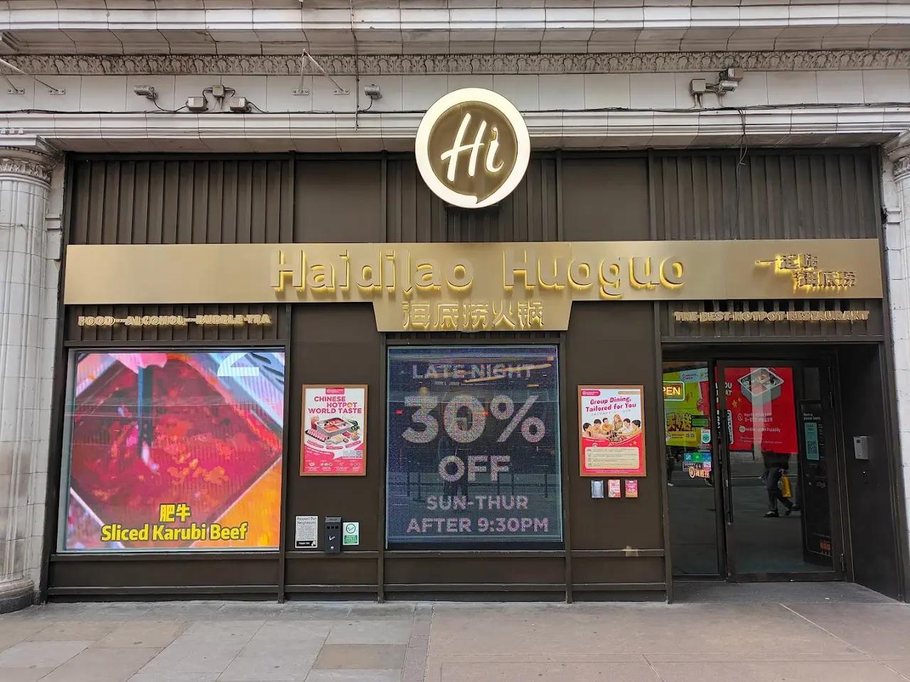 Haidilao Hot Pot London Piccadilly