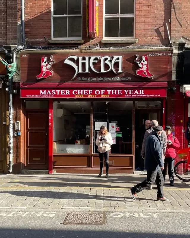Sheba Brick Lane - Awarded Best Curry House In UK
